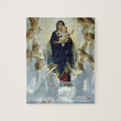 Bouguereau - de maagd met Angels Legpuzzel (Verticaal)