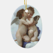 Bouguereau_eerste_kus Keramisch Ornament (Achterkant)