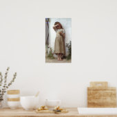 Bouguereau - En Penitence Poster (Keuken)