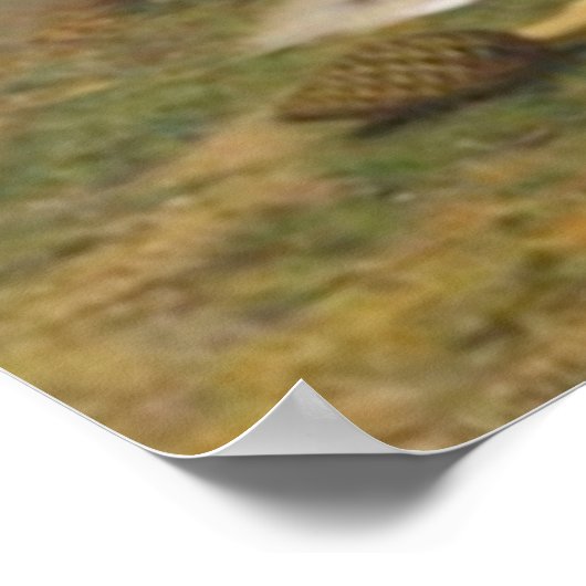 Bouguereau - Faune et Bacchante Poster (Hoek)