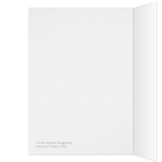 Bouguereau First kiss Amor Psyche children CC0073 (Binnen (Links))