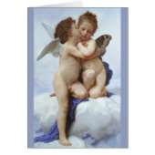 Bouguereau First kiss Amor Psyche children CC0073 (Voorkant)