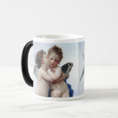 Bouguereau_first_kiss Magische Mok (Voorkant links)