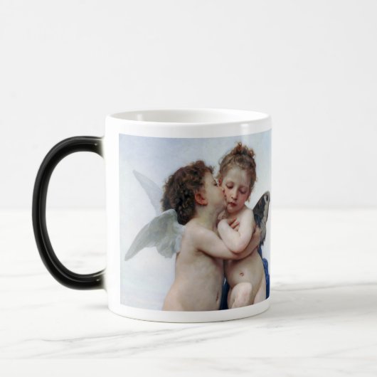 Bouguereau_first_kiss Magische Mok (Links)