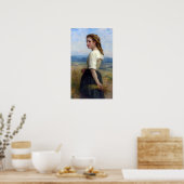 Bouguereau - Glaneuse Poster (Keuken)