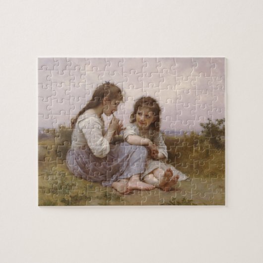 Bouguereau - Idylle Enfantine Legpuzzel (Horizontaal)