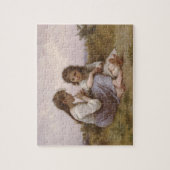 Bouguereau - Idylle Enfantine Legpuzzel (Verticaal)