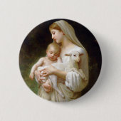 Bouguereau Innocence Button (Voorkant)