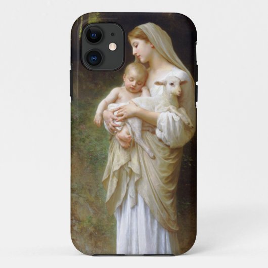 Bouguereau Innocence iPhone 5 Hoesje (Achterkant)