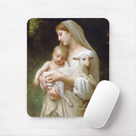 Bouguereau Innocence Muismat (Met muis)