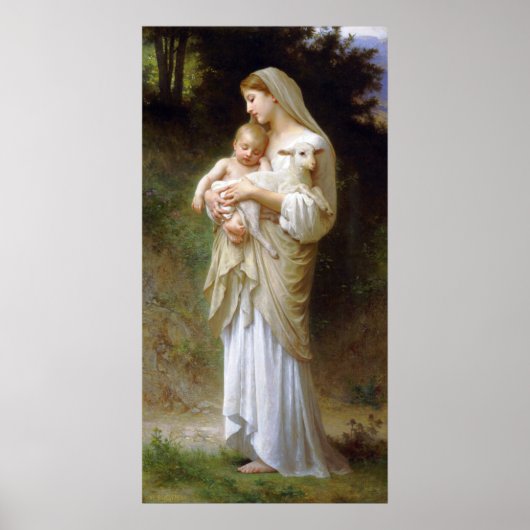 Bouguereau Innocence Poster (Voorkant)