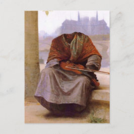 Bouguereau is de onzichtbare Bohemen Briefkaart