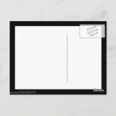 Bouguereau is de onzichtbare Bohemen Briefkaart (Achterkant)