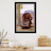 Bouguereau is de onzichtbare Bohemen Poster (Keuken)