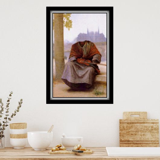 Bouguereau is de onzichtbare Bohemen Poster (Keuken)