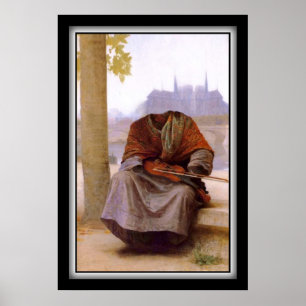 Bouguereau is de onzichtbare Bohemen Poster