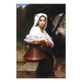 Bouguereau Italiaans gierige waterafdruk Foto Afdruk (Voorkant)