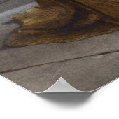 Bouguereau - Italiaanse paasant Kneeling Poster (Hoek)