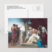 Bouguereau - Jacob Recevant le TUnique de son Fils Briefkaart (Voorkant / Achterkant)