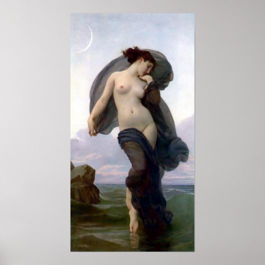 Bouguereau - La Crepuscule Poster (Voorkant)