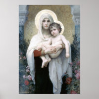 Bouguereau - La Madone aux Rozen