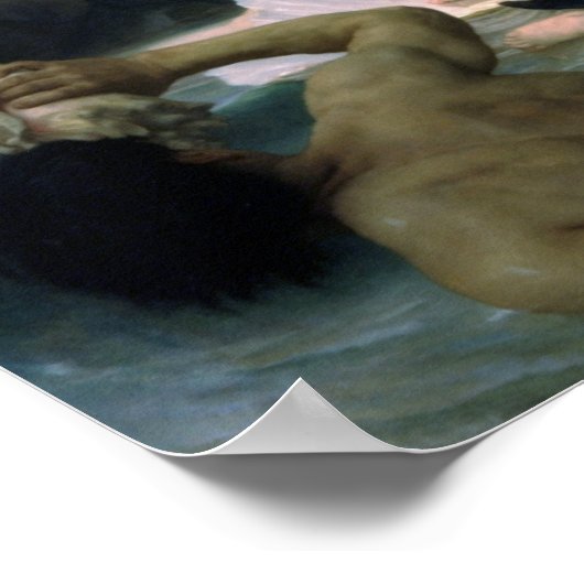 Bouguereau - La Naissance de Venus Poster (Hoek)