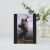 Bouguereau La Nuit Briefkaart (Staand voorkant)