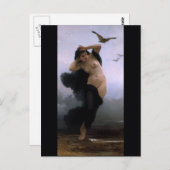 Bouguereau La Nuit Briefkaart (Voorkant / Achterkant)