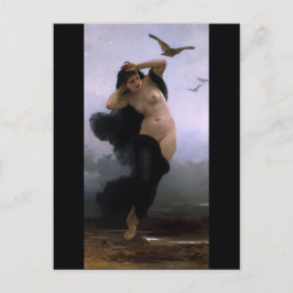 Bouguereau La Nuit Briefkaart