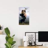 Bouguereau - La Nuit Poster (Thuiskantoor)