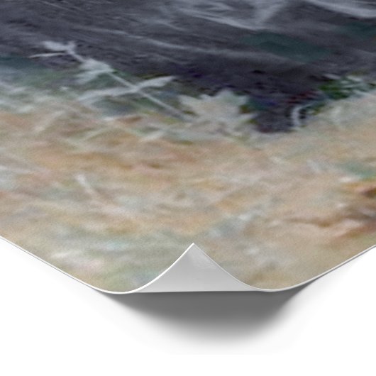 Bouguereau - La Petite Tricoteuse Poster (Hoek)