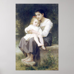Bouguereau - La Soeur Ainee Poster