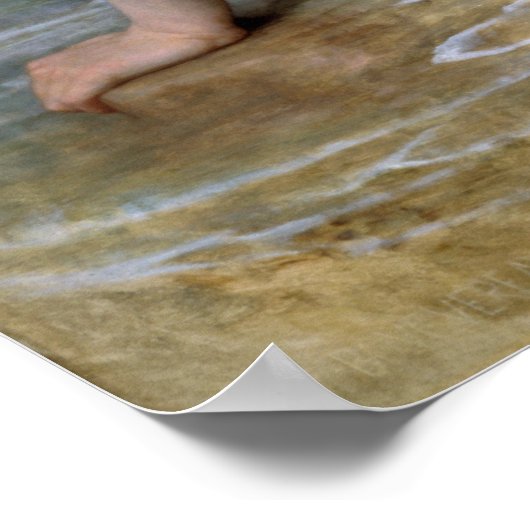 Bouguereau - La Vague Poster (Hoek)