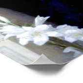 Bouguereau - La Vierge au Lys Poster (Hoek)