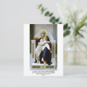 Bouguereau - La Vierge, L'Enfant Jésus et Saint Je Briefkaart (Staand voorkant)