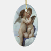Bouguereau - L'Amour et Psyché, Enfants Keramisch Ornament (Rechts)