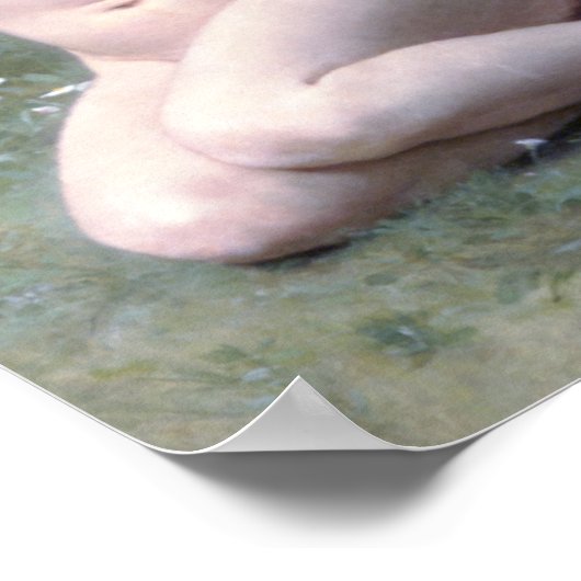 Bouguereau - L'Amour'Envole Poster (Hoek)