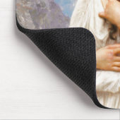 Bouguereau L'Attente 1901 Levendige jonge vrouw Muismat (Hoek)