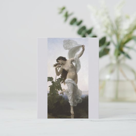 Bouguereau L'Aurore Dawn Briefkaart (Staand voorkant)