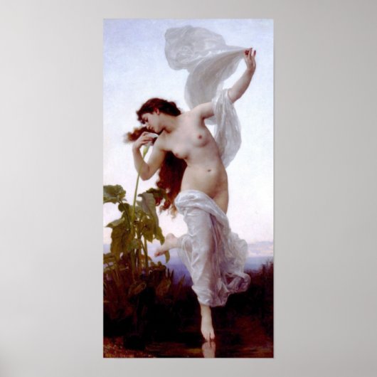 Bouguereau - L'Aurore Poster (Voorkant)