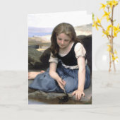 Bouguereau - Le Crabe Kaart (Gele Bloem)