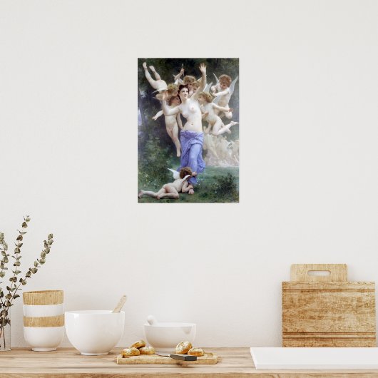 Bouguereau - Le Guepie Poster (Keuken)