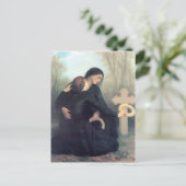 Bouguereau - Le Jour des Morts Briefkaart (Staand voorkant)