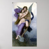 Bouguereau - Le Ravissement de Psyche Poster (Voorkant)