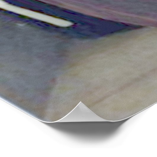 Bouguereau - Le Voeu à Sainte-Anne-d'Auray Poster (Hoek)