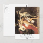 Bouguereau - Les Remords d'Oreste Briefkaart (Voorkant / Achterkant)