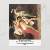 Bouguereau - Les Remords d'Oreste Briefkaart (Voorkant)