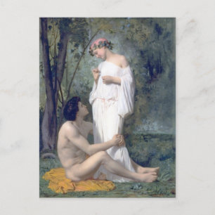 Bouguereau-L'Idylle Briefkaart