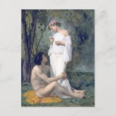Bouguereau-L'Idylle Briefkaart (Voorkant)