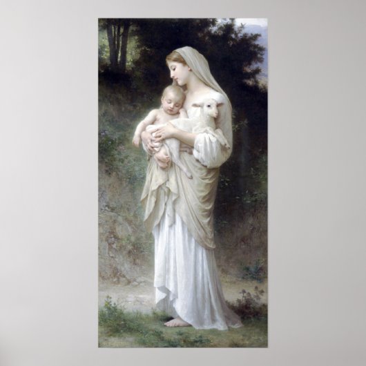 Bouguereau - L'Innocence Poster (Voorkant)